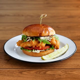 Fried Haddock Sandwich