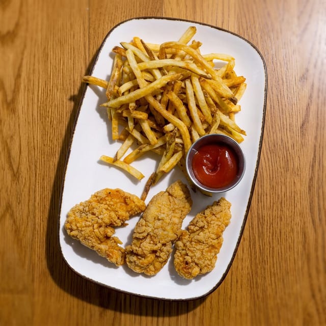 Chicken Fingers w/ Fries.