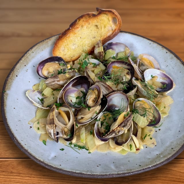 Garlic Clams.